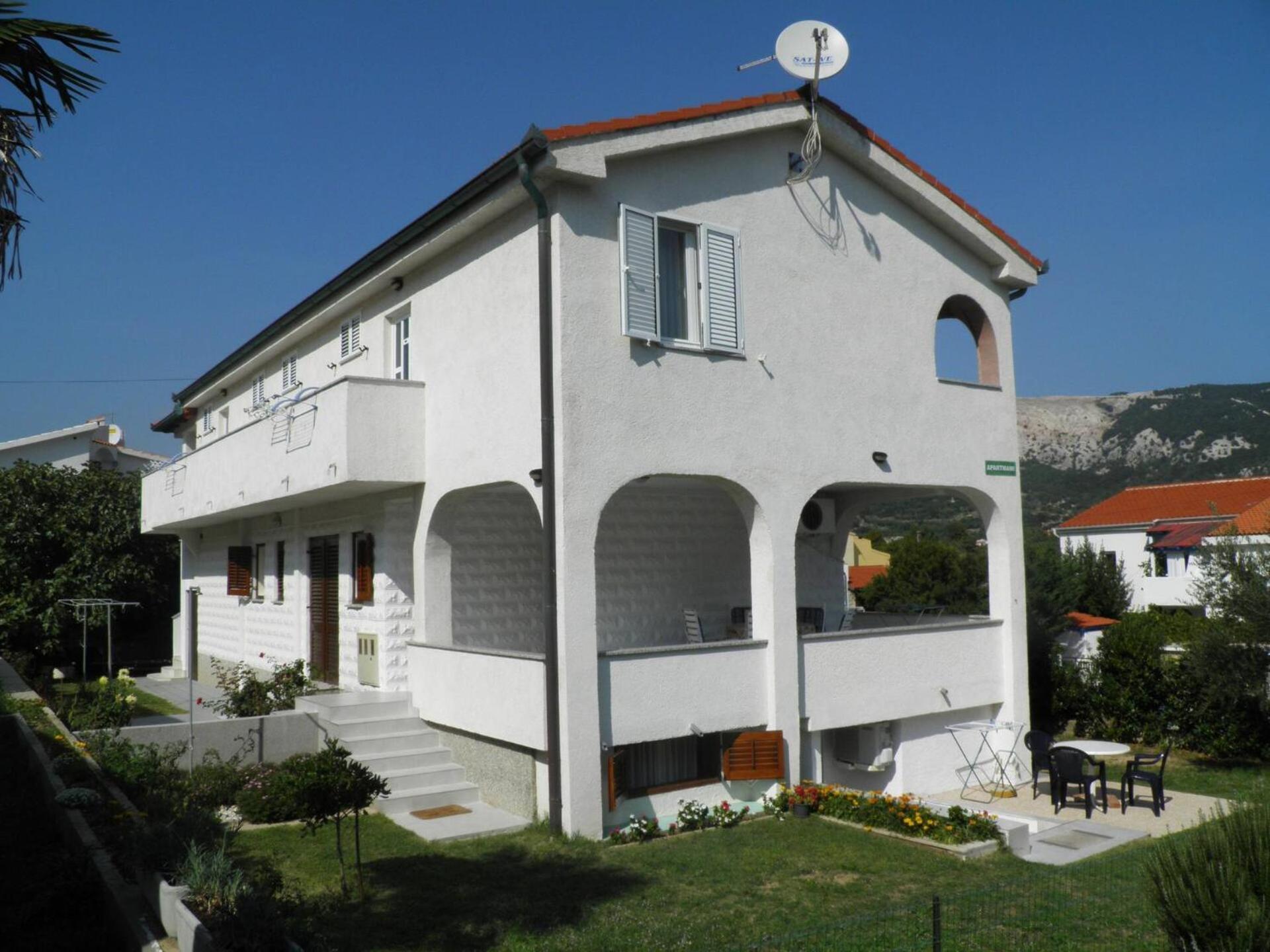 Apartments Klaric Baška Exterior foto